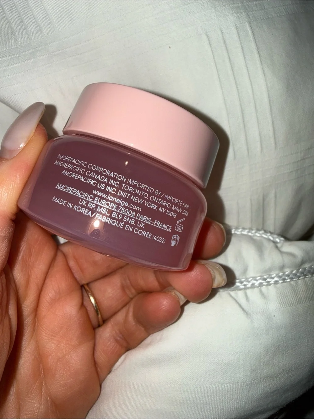 BRAND NEW LANEIGE Pink Bounce & Firm Eye Sleeping Mask